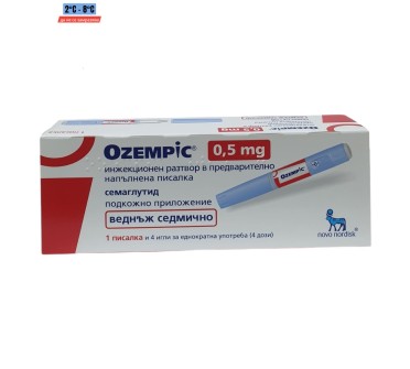 ОЗЕМПИК SOL.FOR INJ 0.5 MG/DOSE (0.68 MG/ML -3 ML) 1 PRE-FILLED PEN + 4 NEEDLES